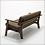 Arm Sofa:2seater