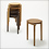 Easy chair:papercord, fabric
