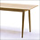 Dining Table:Taperd Regular, Wide